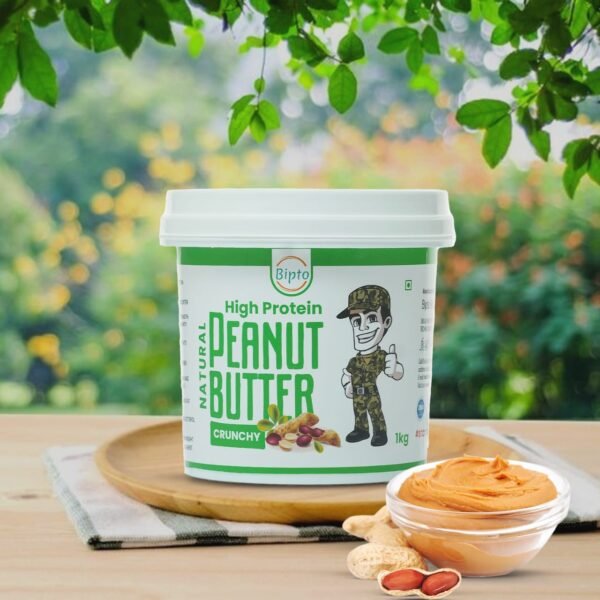 Natural Peanut Butter Crunchy – 1kg